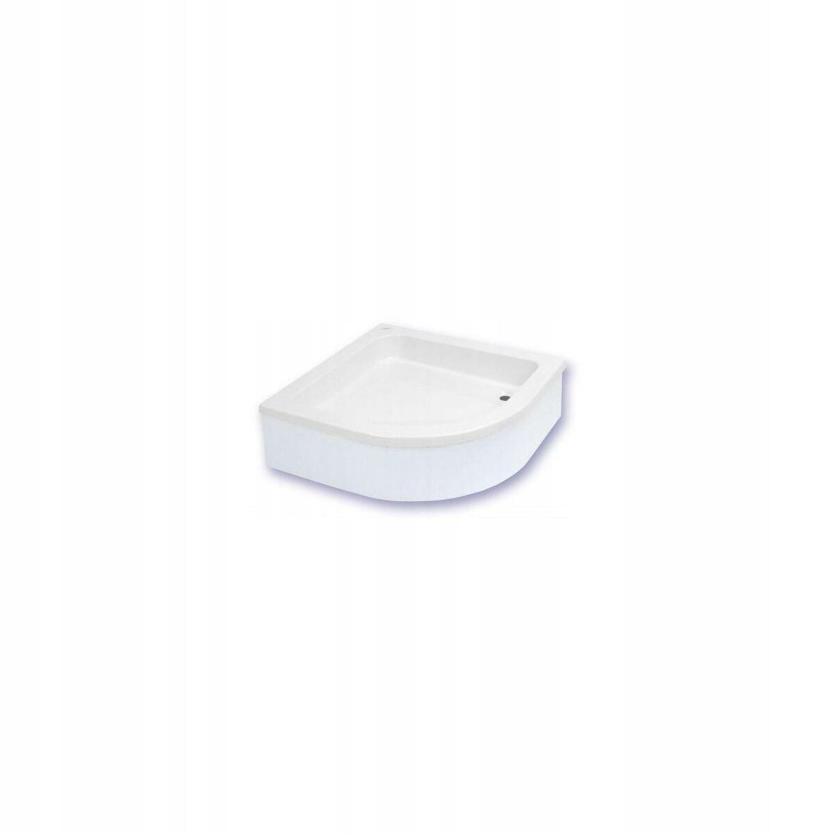 SCHEDPOL Brodzik akryl Grawello z podbudową Stabilsound Plus 80x80 półokrąg