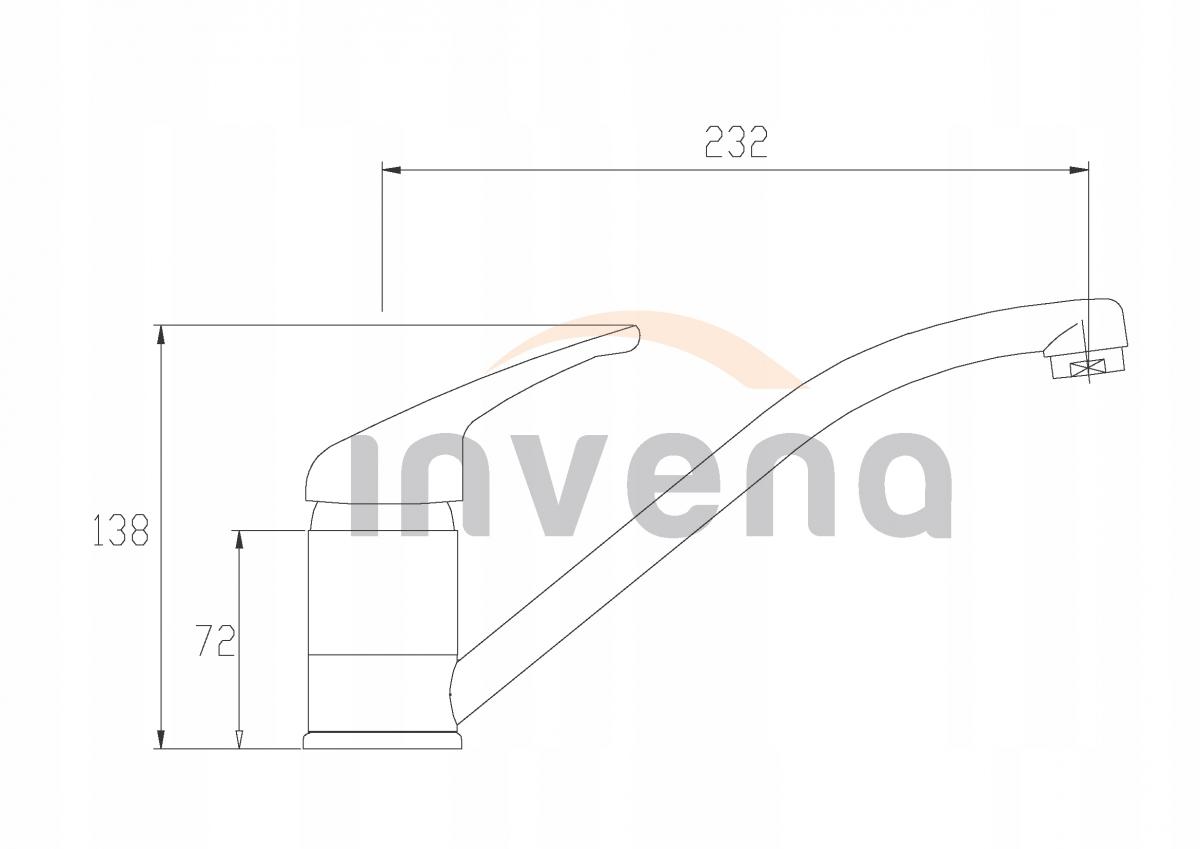Bateria zlewozmywakowa INVENA PEREA 48h
