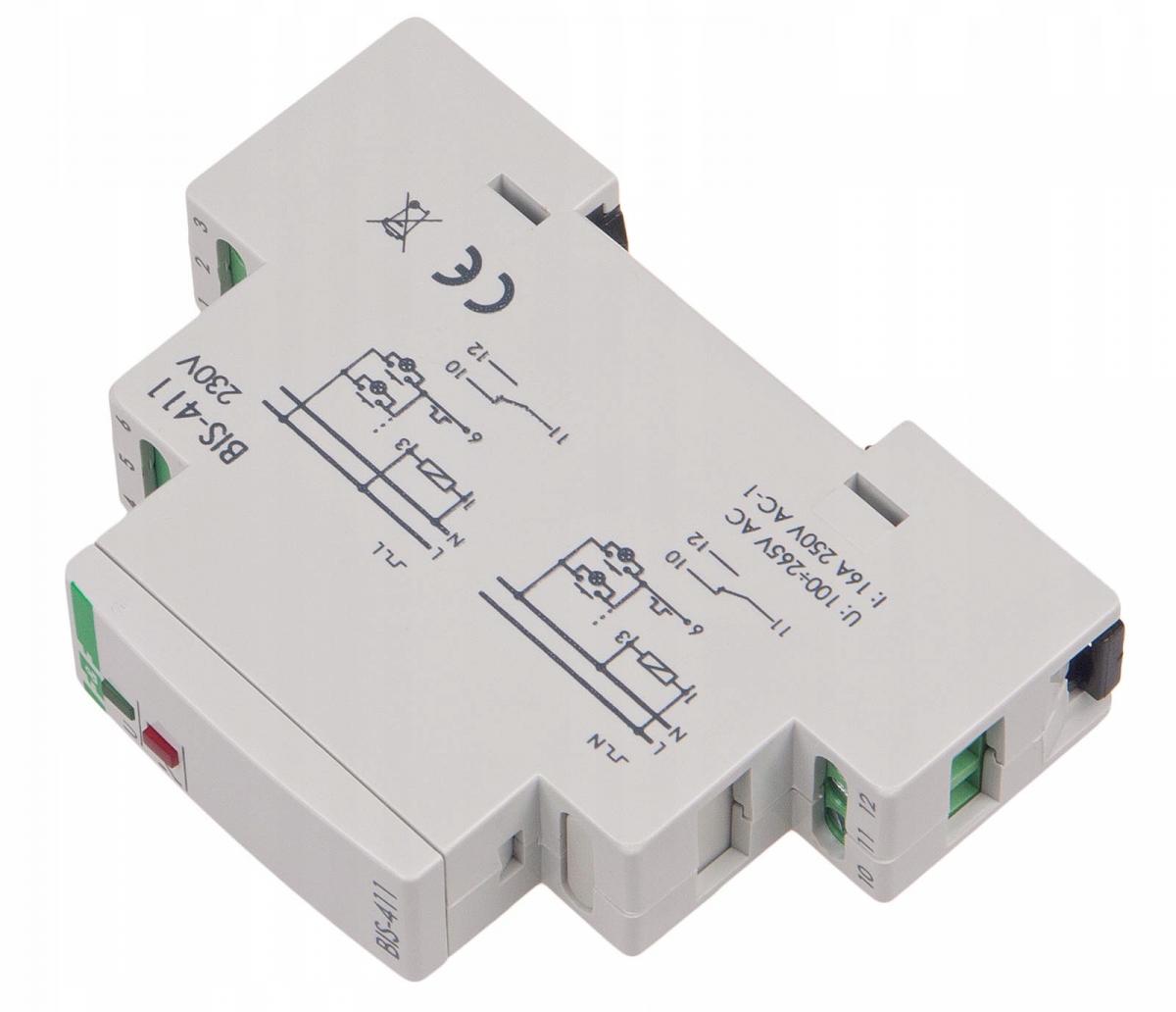 F&F Przekaźnik bistabilny BIS-411, montaż na szynie DIN BIS-411
