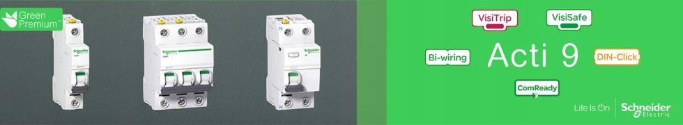 SCHNEIDER ELECTRIC Wyłącznik nadprądowy iC60H-B20-3 B 20A 3-biegunowy
