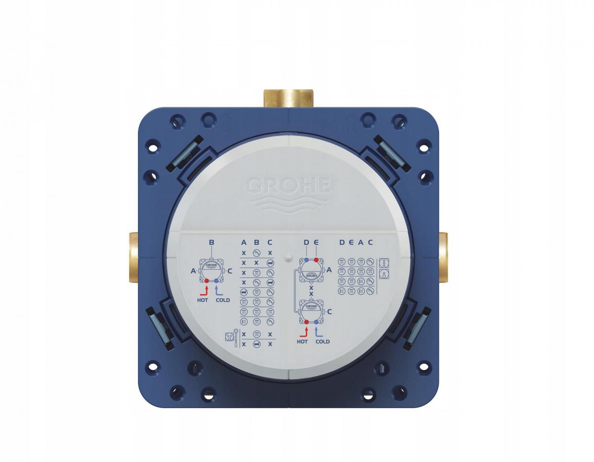 GROHE Element podtynkowy uniwersalny GROHE Rapido SmartBox niebieski