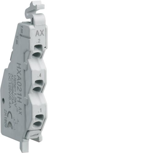 HAGER Styk pomocniczy x160-P160-x250-P250-x630-P630 1P 250VAC