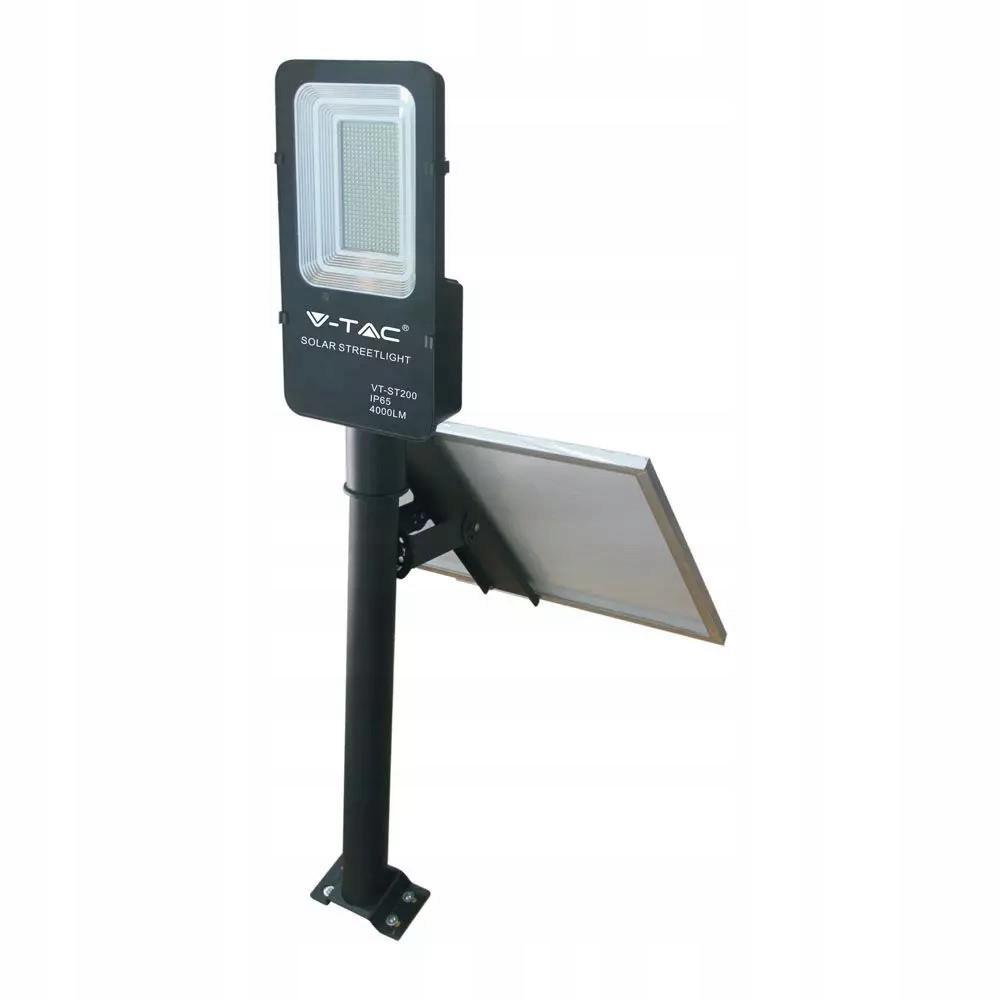 V-TAC Oprawa Uliczna Solarna V-TAC 50W LED IP65 VT-ST200 4000K 4000lm