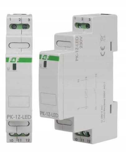 Przekaźnik elektromagnetyczny PK-1P 24 V, styk 1 x NO 16 A, Inrush 120A/20m