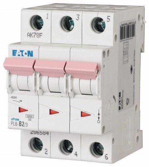 EATON Wyłącznik nadprądowy 6kA PL6-D16/3