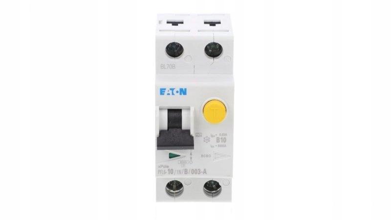 EATON Wyłącznik kombinowany 6kA PFL6-10/1N/B/003-A