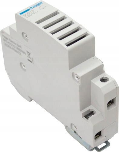 HAGER Dzwonek modułowy 230VAC 0, 03A 85dBA