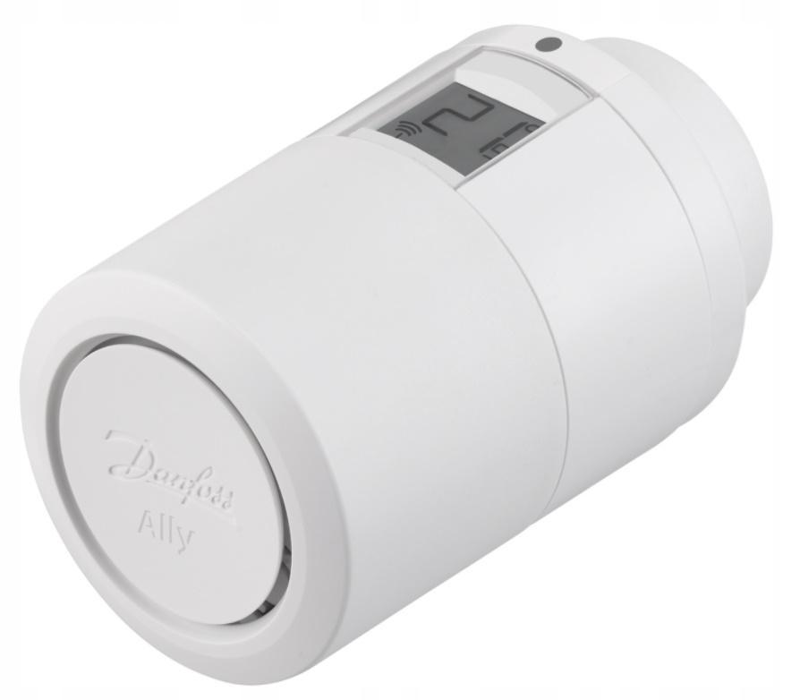 Głowica termostatyczna, Danfoss Ally, 4 adaptery: M30: RA: RAV: RAVL, 2.4 G