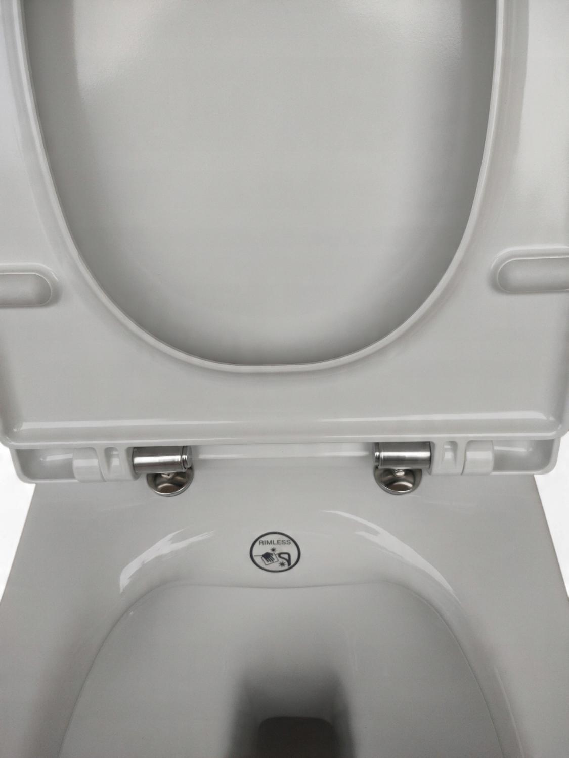 Miska wisząca GAP Rimless + Deska wolnoopadająca Slim Biały ROCA[16]