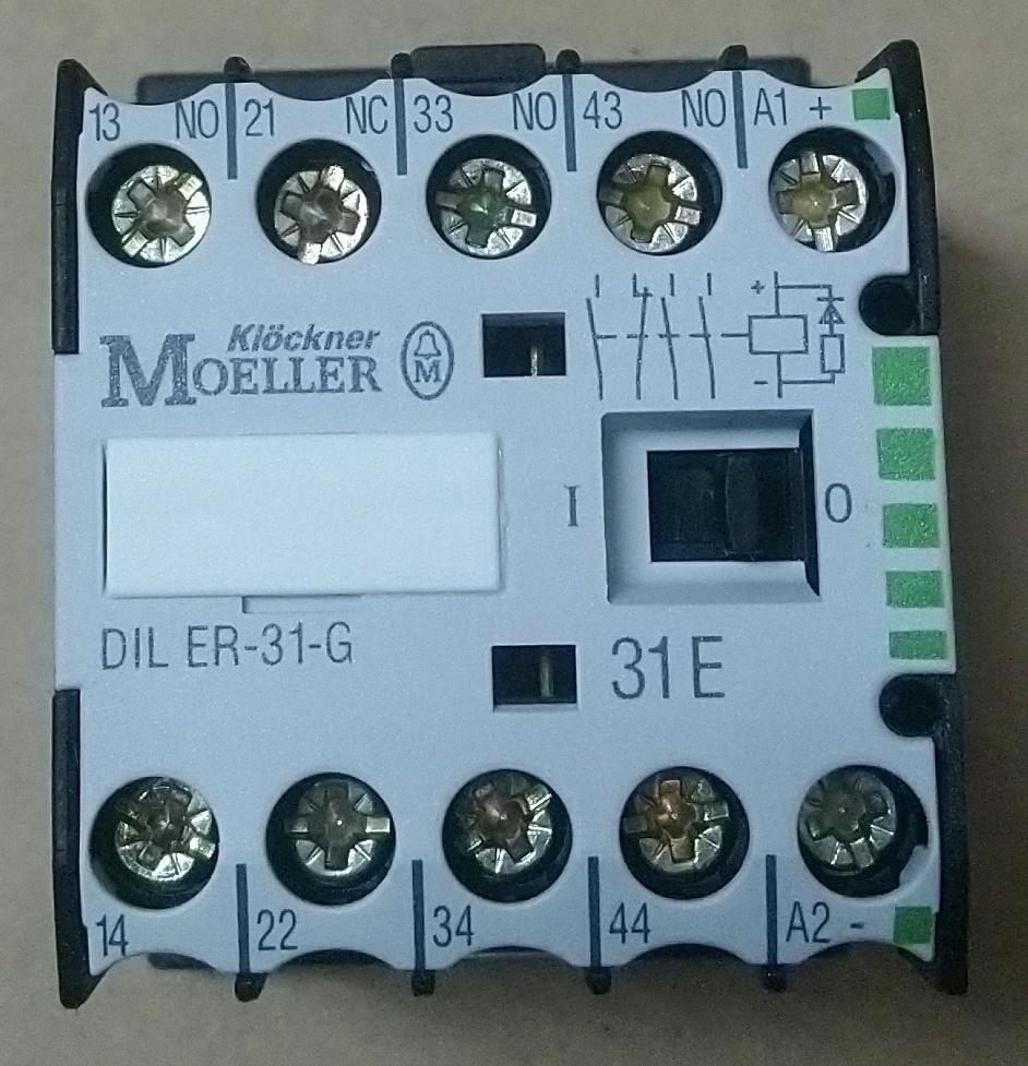 EATON Stycznik pomocniczy AC-15 I=3A 3Z 1R DILER-31-G(24VDC)