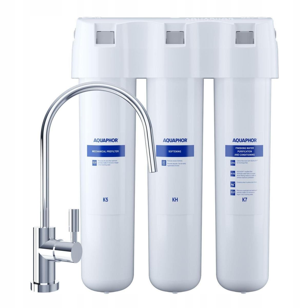 AQUAPHOR Filtr Kryształ HA filtrujący i zmiękczający wodę (K5, K4, K7)