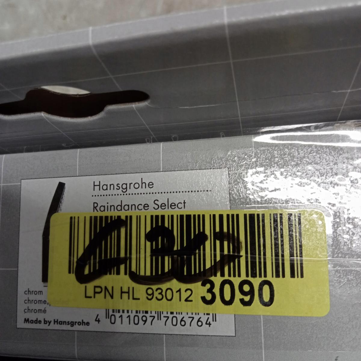 Bateria wannowo-prysznicowa dwuuchwytowa ścienna Hansgrohe Logis srebrny