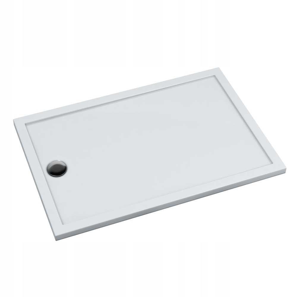 Brodzik akrylowy 3.2840 Standard 80x140x4,5 cm Caspar New, prostokątny od
