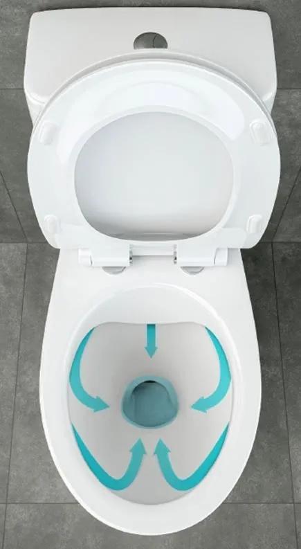 Kompakt 696 Cersania Simpleon 010 3/6 l deska duroplastowa slim wolnoopadaj