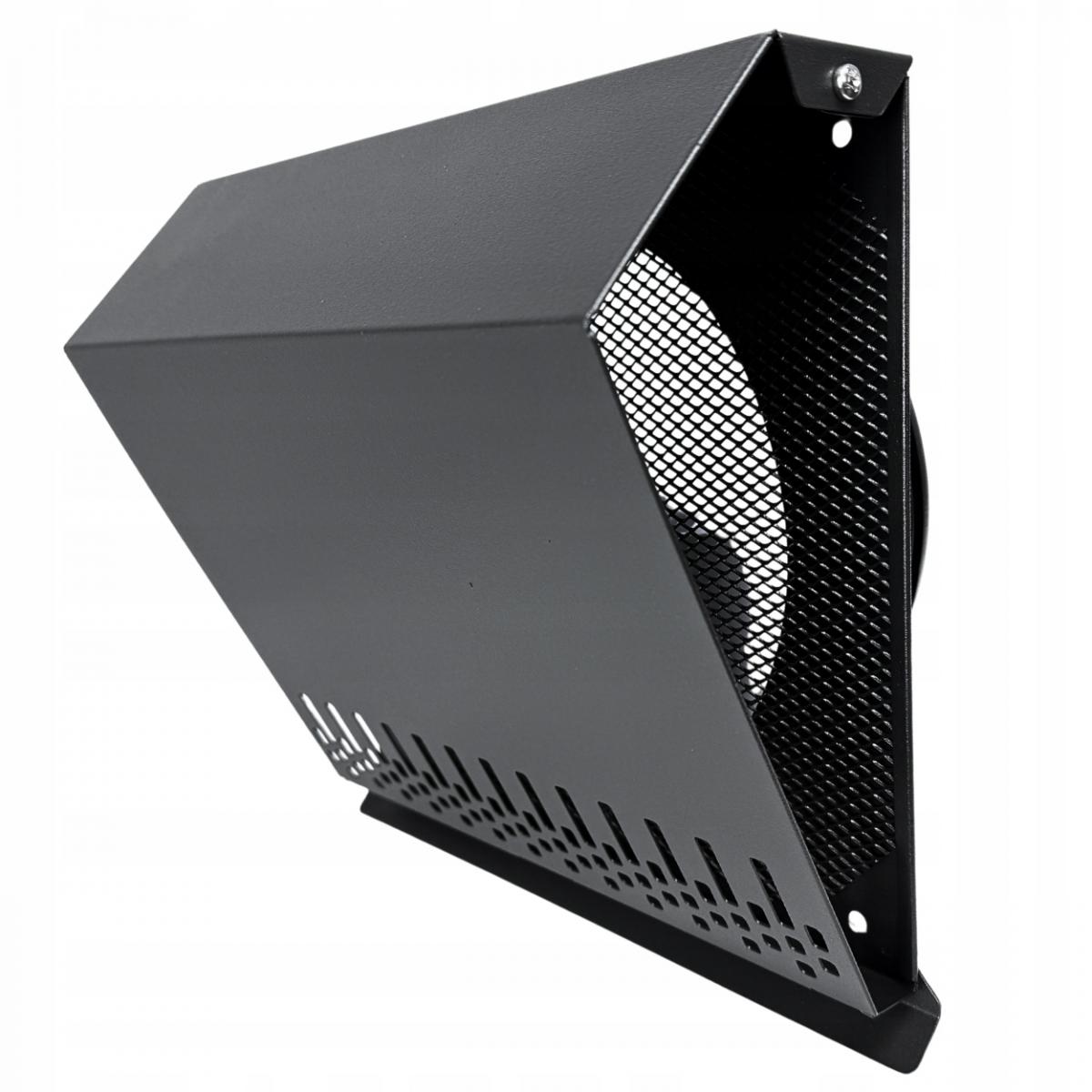 AWENTA Czerpnia ścienna metalowa fi160, grafitowy