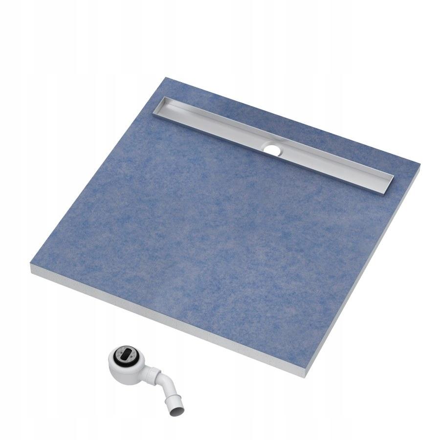 Płyta spadkowa z odpływem liniowym Stabilsound 80x8 do zab płytkami