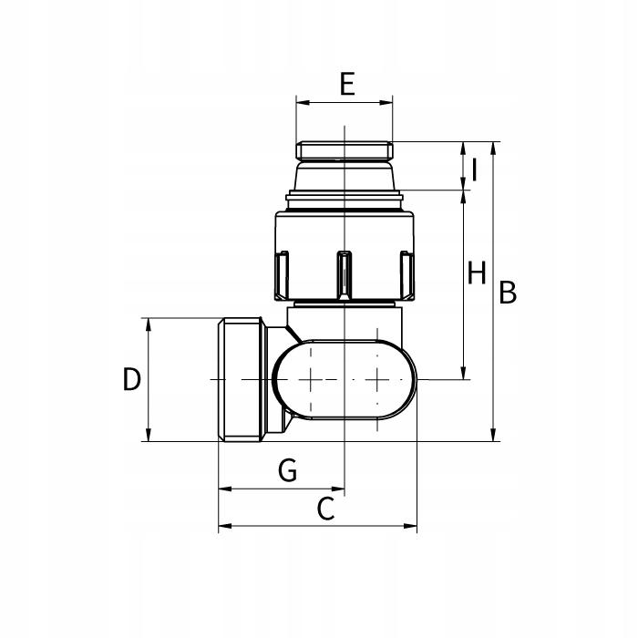 Moduł krzyżujący przepływ - Kątowy Flamco 48h