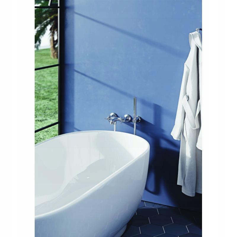 Rączka natrysku 1-strumieniowa KLUDI NOVA FONTE metalowy chrom