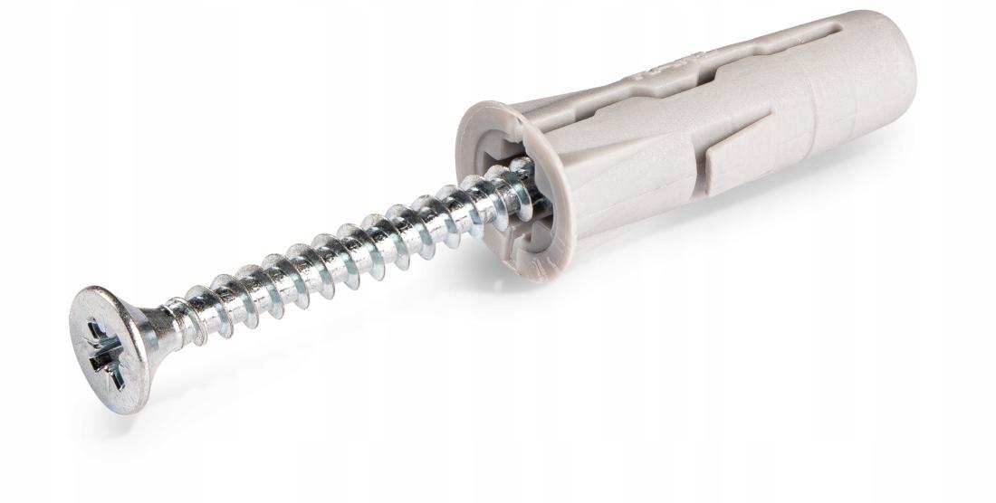 RAWLPLUG Kołek rozporowy uniwersalny UNO fi 10 z wkrętem 6,0x50 mm
