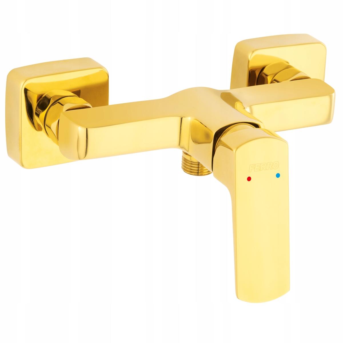 FERRO Bateria natryskowa VITTO VL bez zestawu natryskowego, czarna