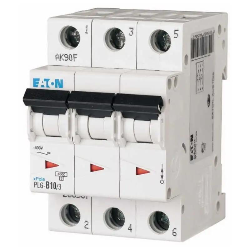 EATON Wyłącznik nadprądowy 6kA PL6-B10/3