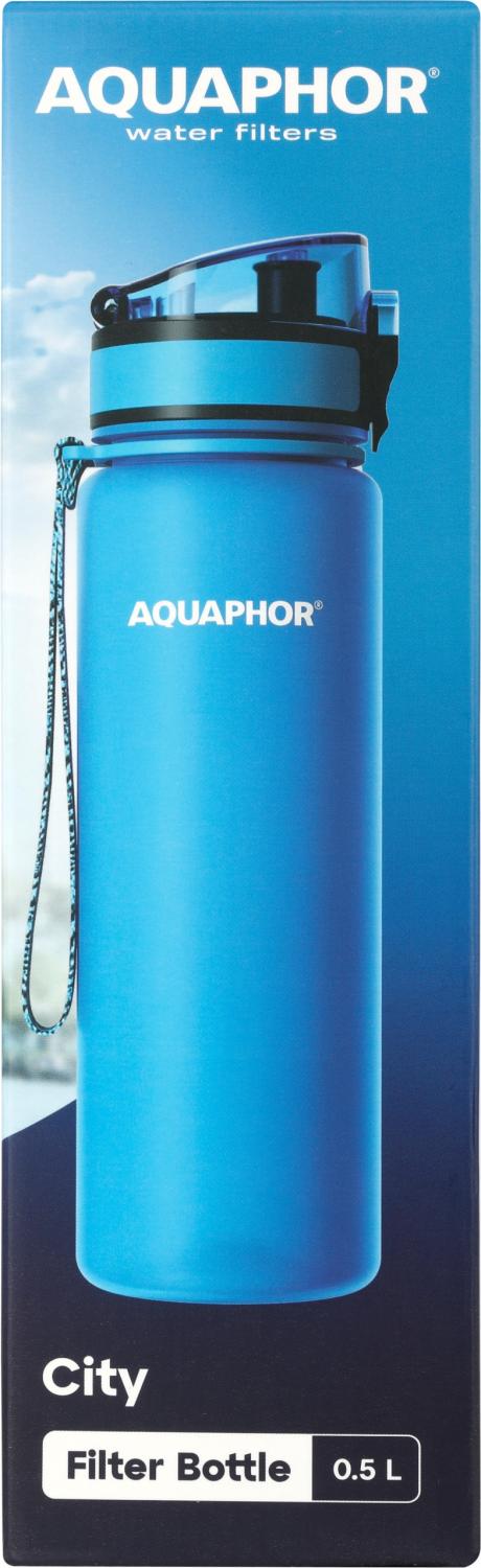 AQUAPHOR Butelka filtrująca City niebieska