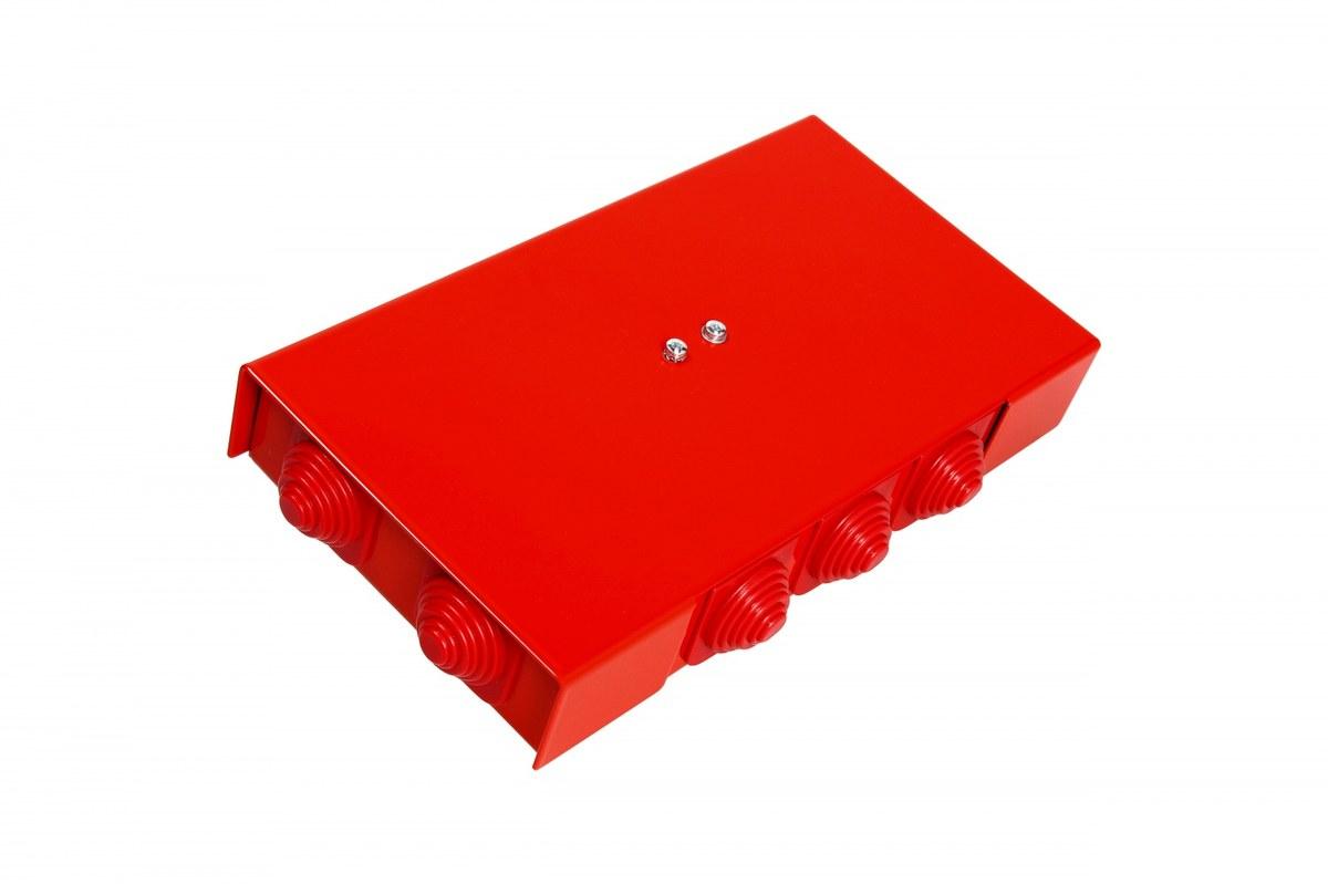 Puszka przeciwpożarowa, prostokątna, E90, przelotowa 3x3x6mm2, 225x125x36 m