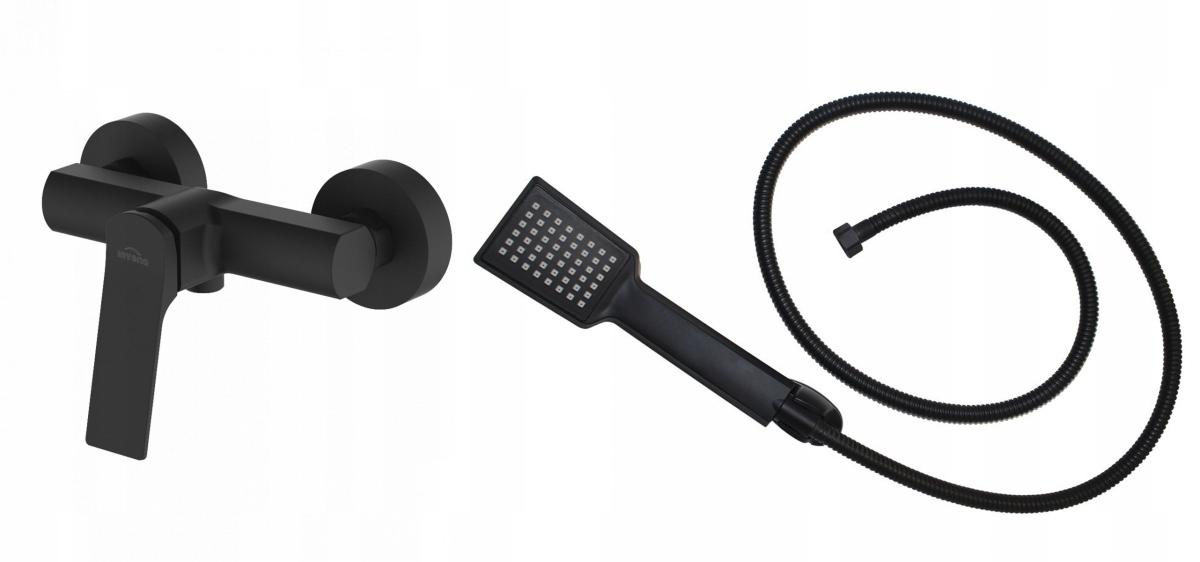 Bateria natryskowa INVENA NERI CZARNA 48h