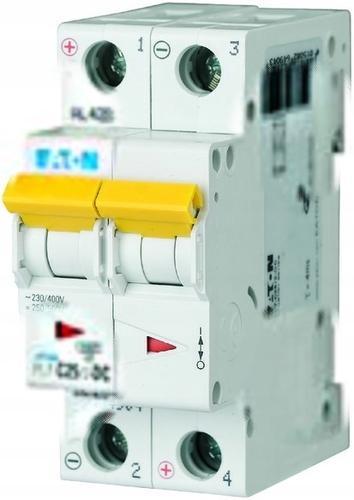 EATON Wyłącznik nadprądowy 10kA DC PL7-C25/2-DC