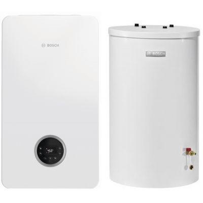 BOSCH Junkers pakiet kocioł 20kW + zasobnik 120 litrów + czujnik CWU 48h