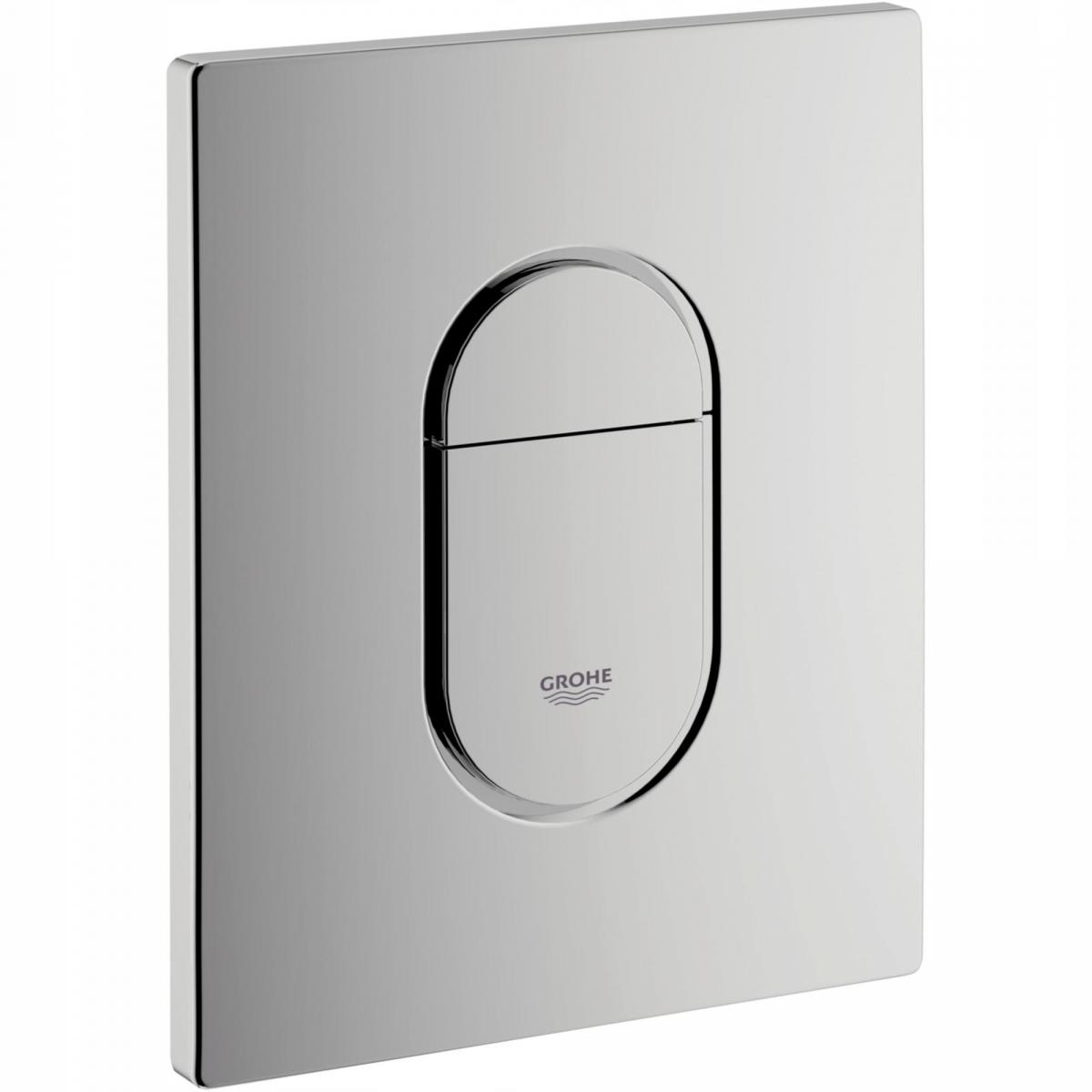 Przycisk uruchamiający GROHE Arena Cosmopolitan do WC chrom 156x197x10 mm