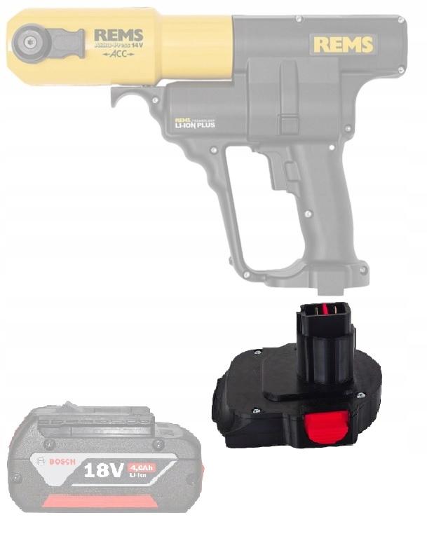 REMS Akumulator Akku Li-Ion Plus 14,4V, 5,0Ah