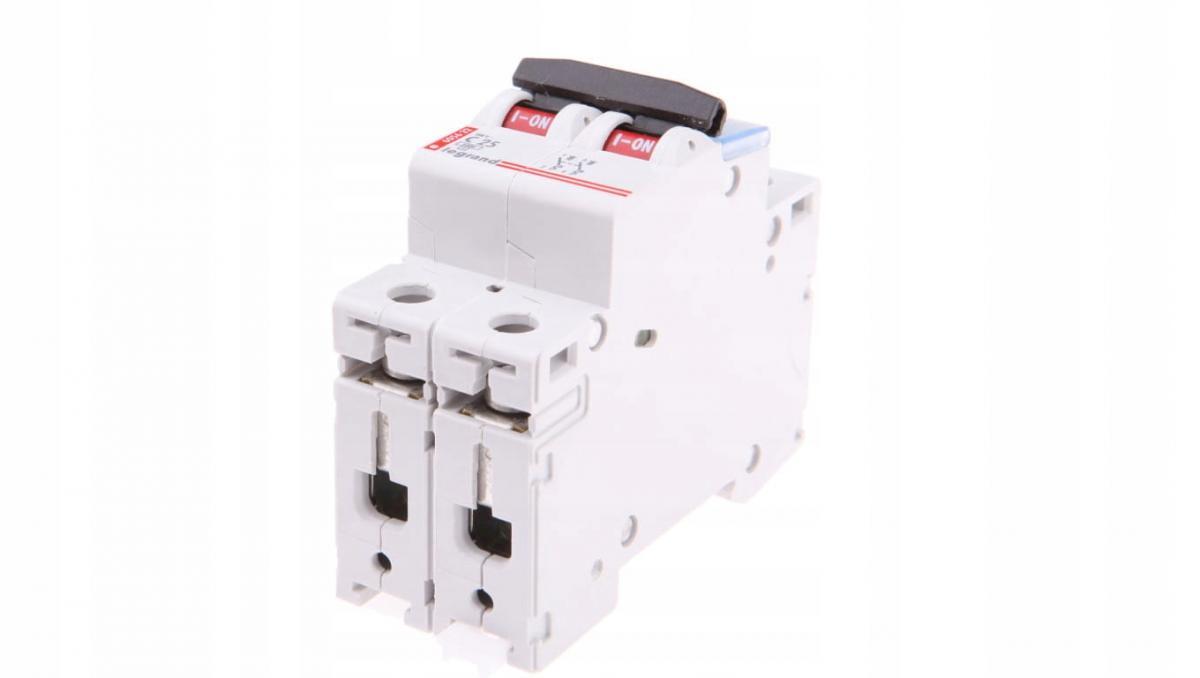 LEGRAND Wyłącznik nadprądowy S 302 2P C 25A 6000A TX3