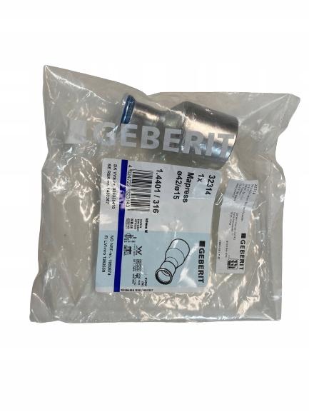 GEBERIT Redukcja Geberit Mapress Edelstahl d42-15