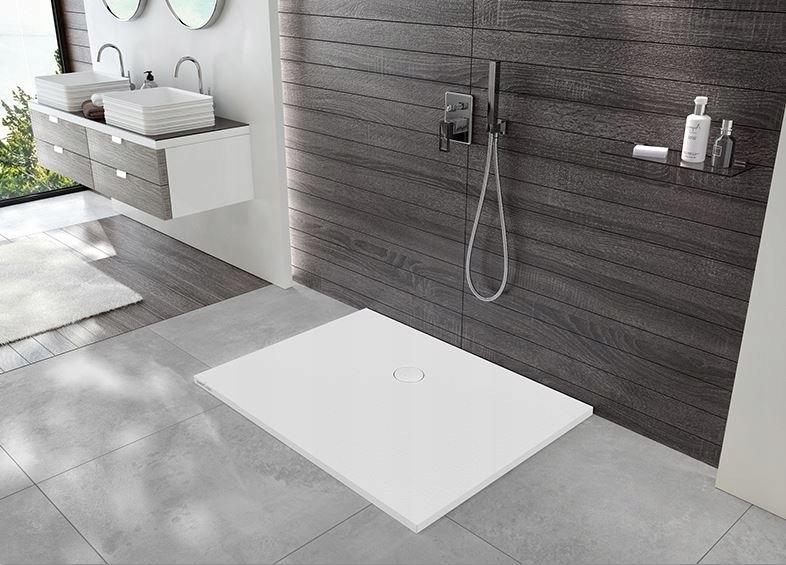 Brodzik min kwadratowy 90x90x3 cm SANPLAST Open Mineral B-M/OPEN