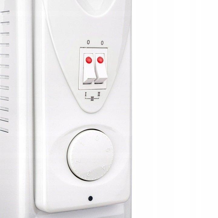 Grzejnik elektryczny olejowy 2500W COMFORT 11 żeberek