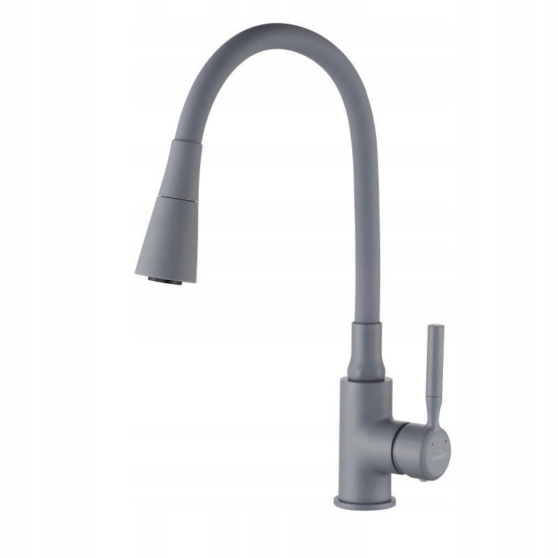 Bateria zlewozmywakowa INVENA POGO PLUS SZARA 48h