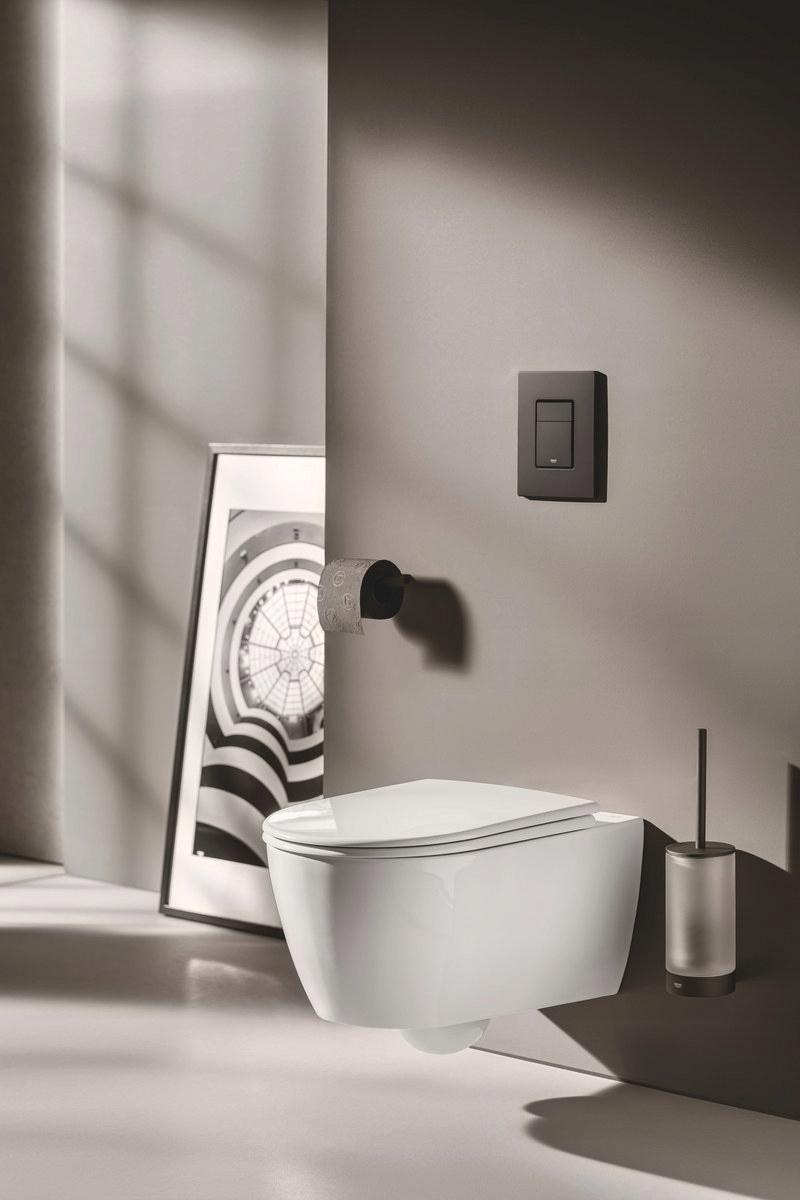 GROHE PRZYCISK WC ARENA COSMO S CZARNY 130X172