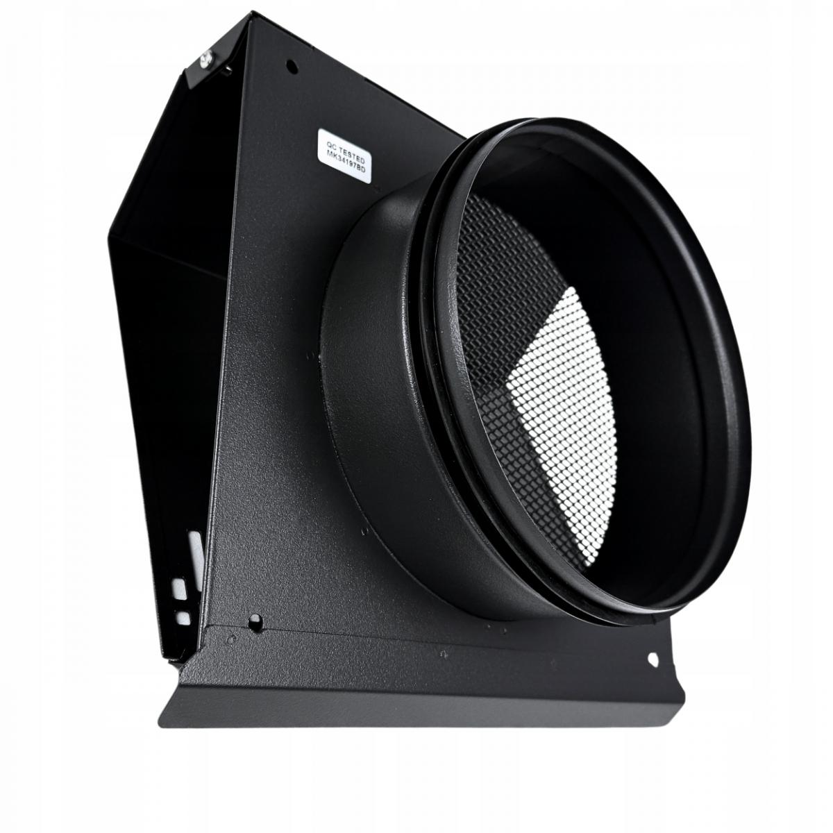 AWENTA Czerpnia ścienna metalowa fi160, grafitowy