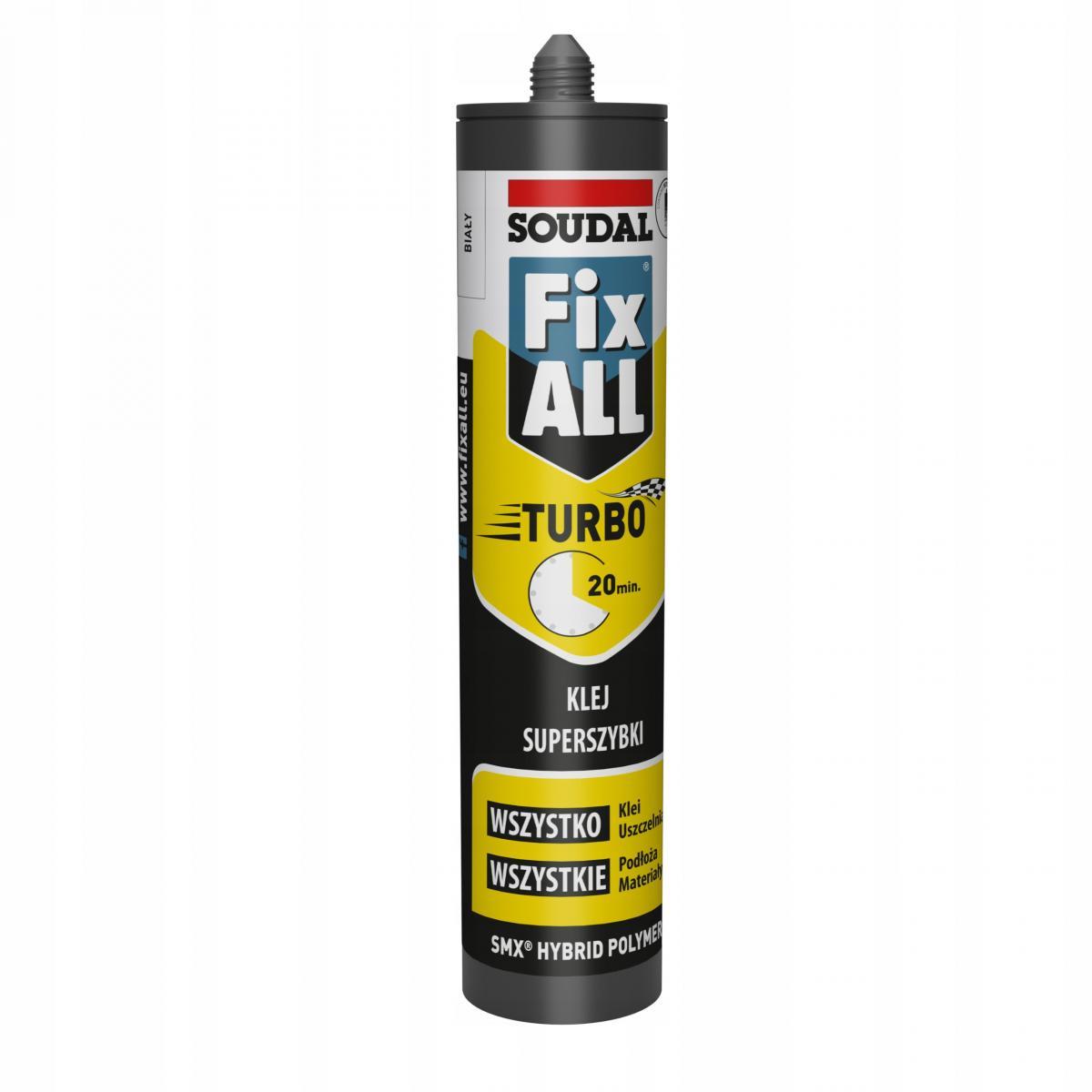 SOUDAL Uszczelniacz hybrydowy FIX ALL TURBO