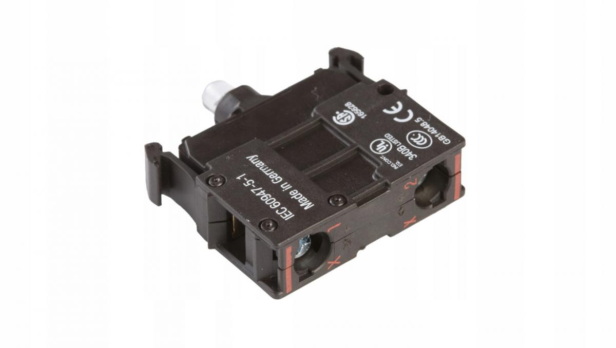 EATON Oprawka M22-LED230-R dioda LED czerwona U=230V mocowanie przód