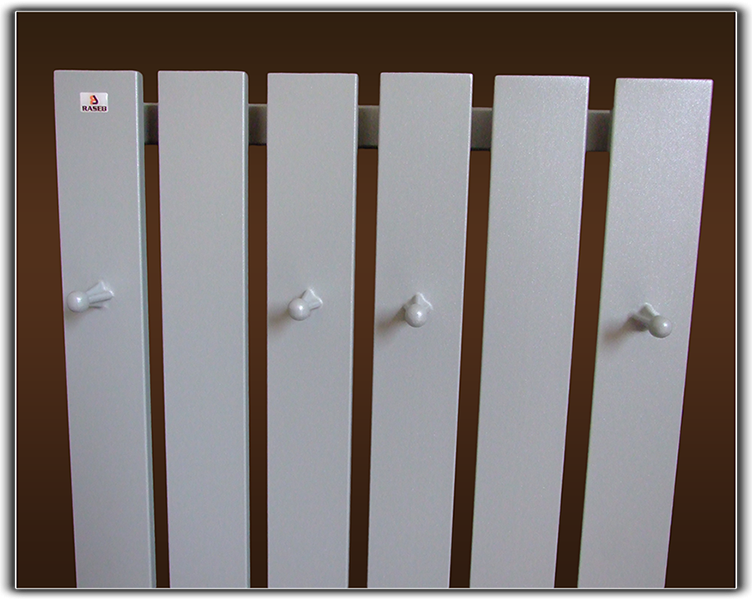 GRZEJNIK PIONOWY RASEB RSW-P 1500x430 1440W DOLNY ŚRODKOWY