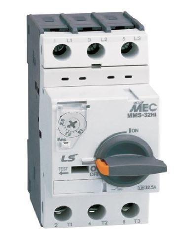 LS ELECTRIC Wyłącznik silnikowy, 3-fazowy, typu MMS-32H o zakresie 2.5-4A