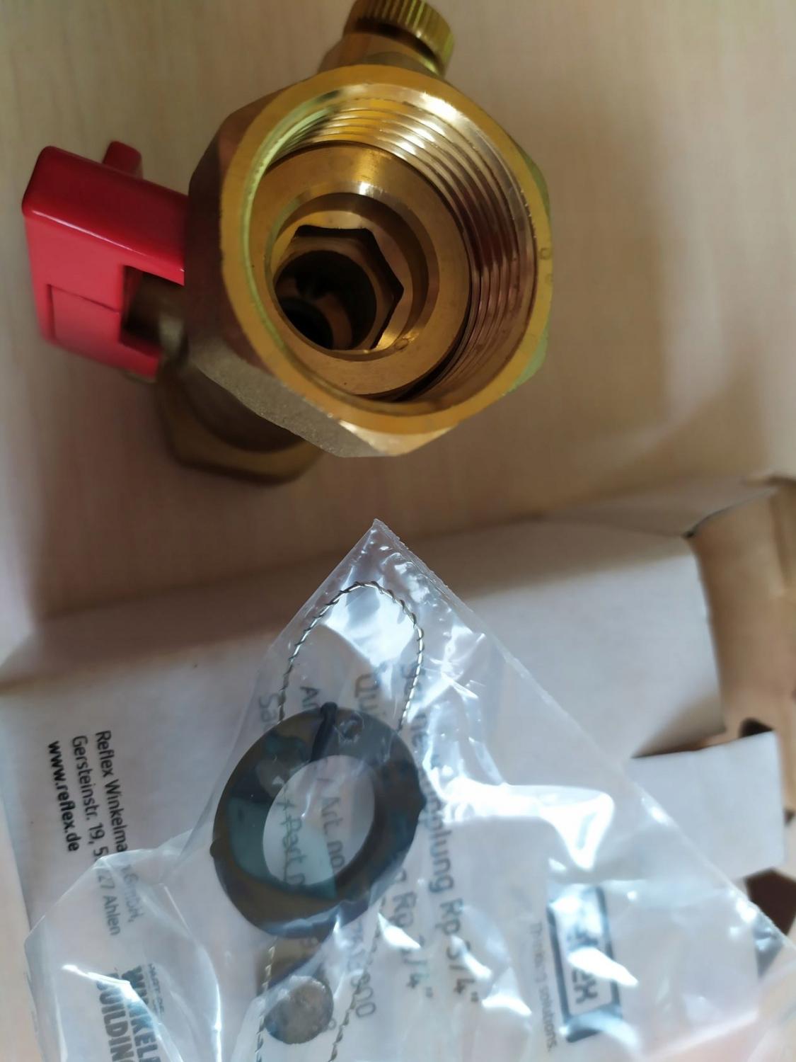 REFLEX SZYBKOZŁĄCZKA DO NACZYNIA PRZEP. 3/4 48h