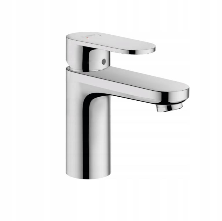 Bateria umywalkowa stojąca Hansgrohe Vernis Blend srebrny