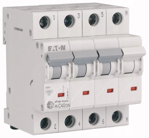 EATON Wyłącznik nadprądowy 6kA HN-C40/3N