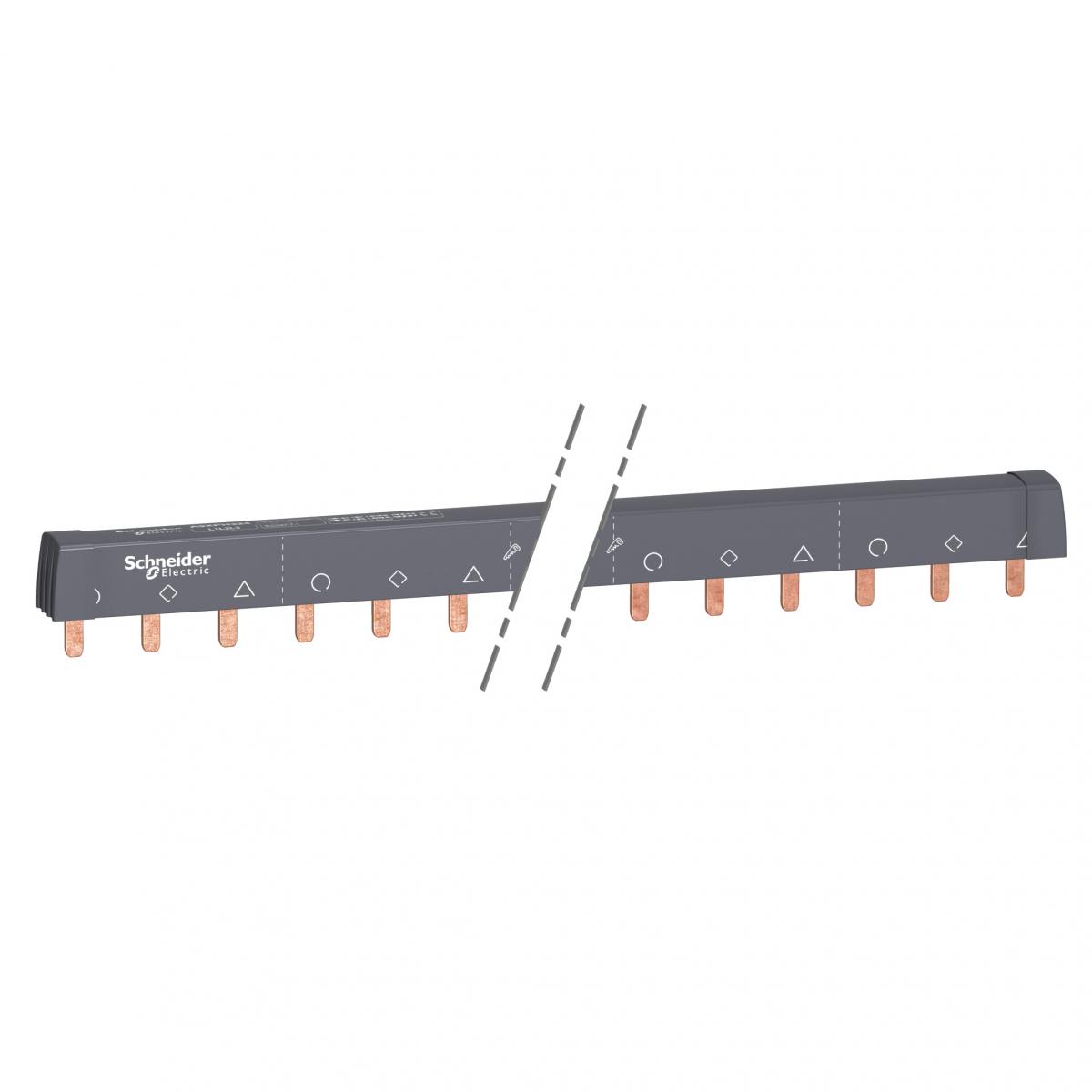 SCHNEIDER ELECTRIC Szyna sztyftowa A9XPH324 100A 3-biegunowa 24 moduły