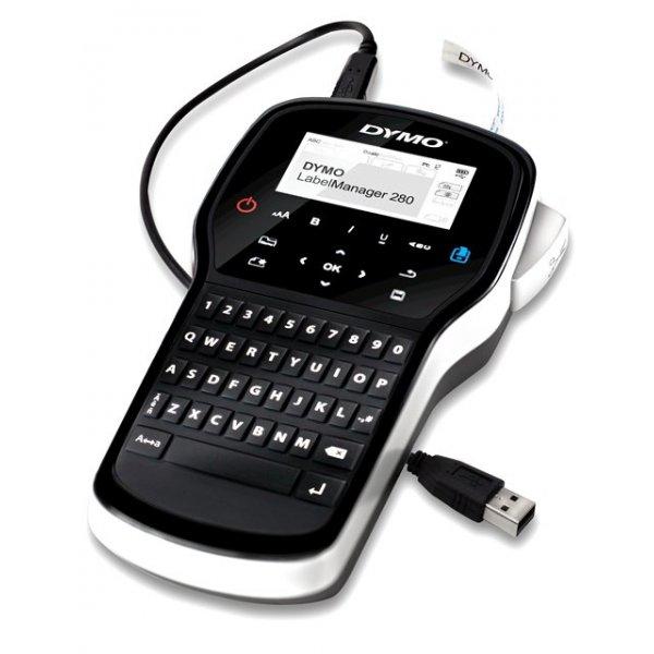 DYMO LabelManager 280, klawiatura QWERTY
