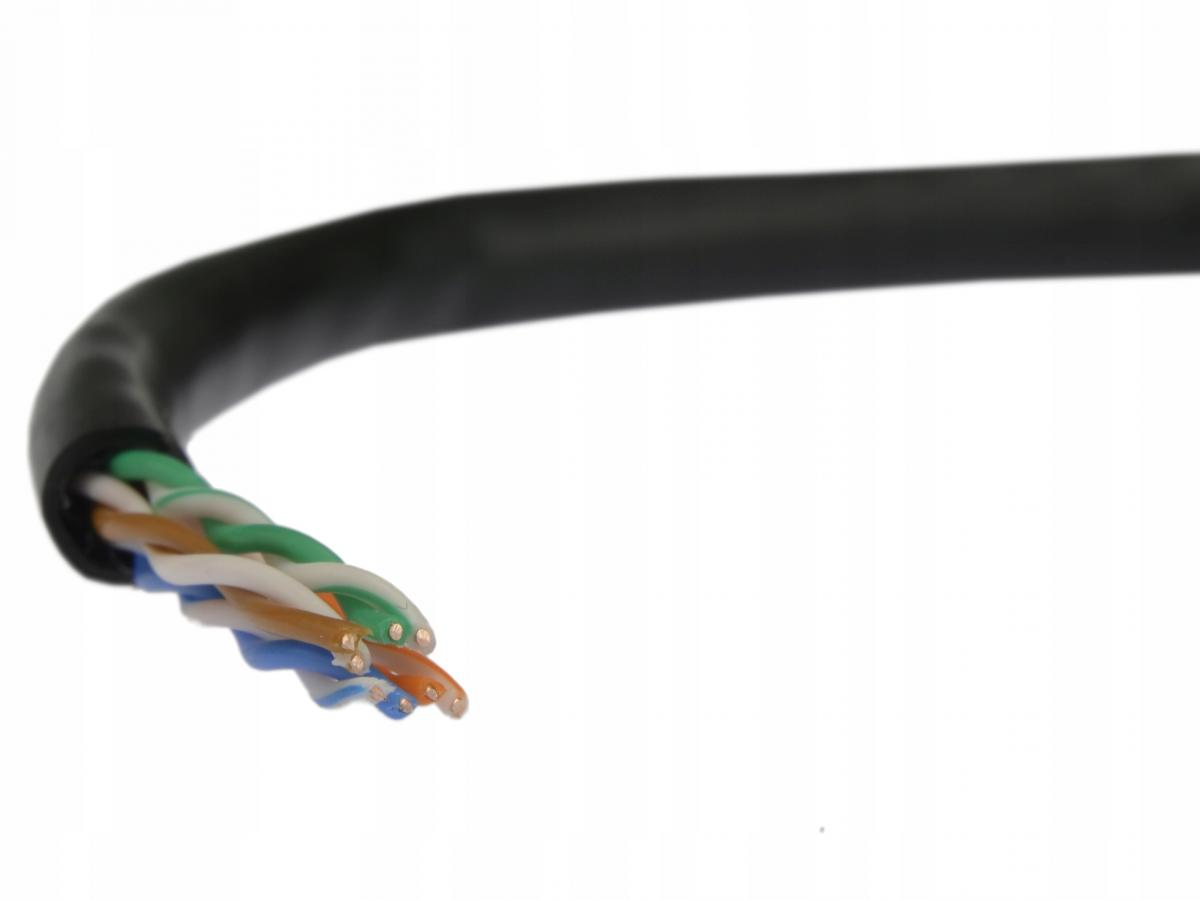 A-LAN Przewód komputerowy ALANTEC UTP kabel 4PR kat.5e OUTDOOR SUCHY