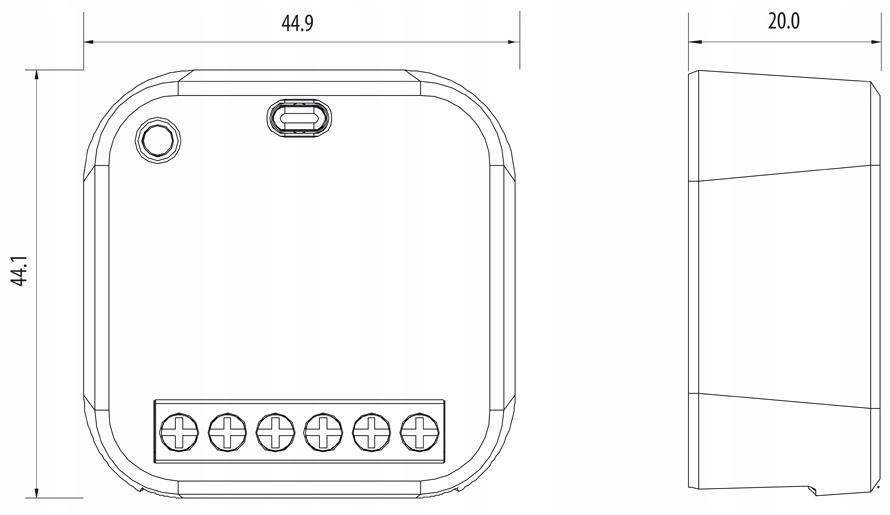 SALUS przekaźnik SR600 Smart relay, 230V, 16A, ZigBee